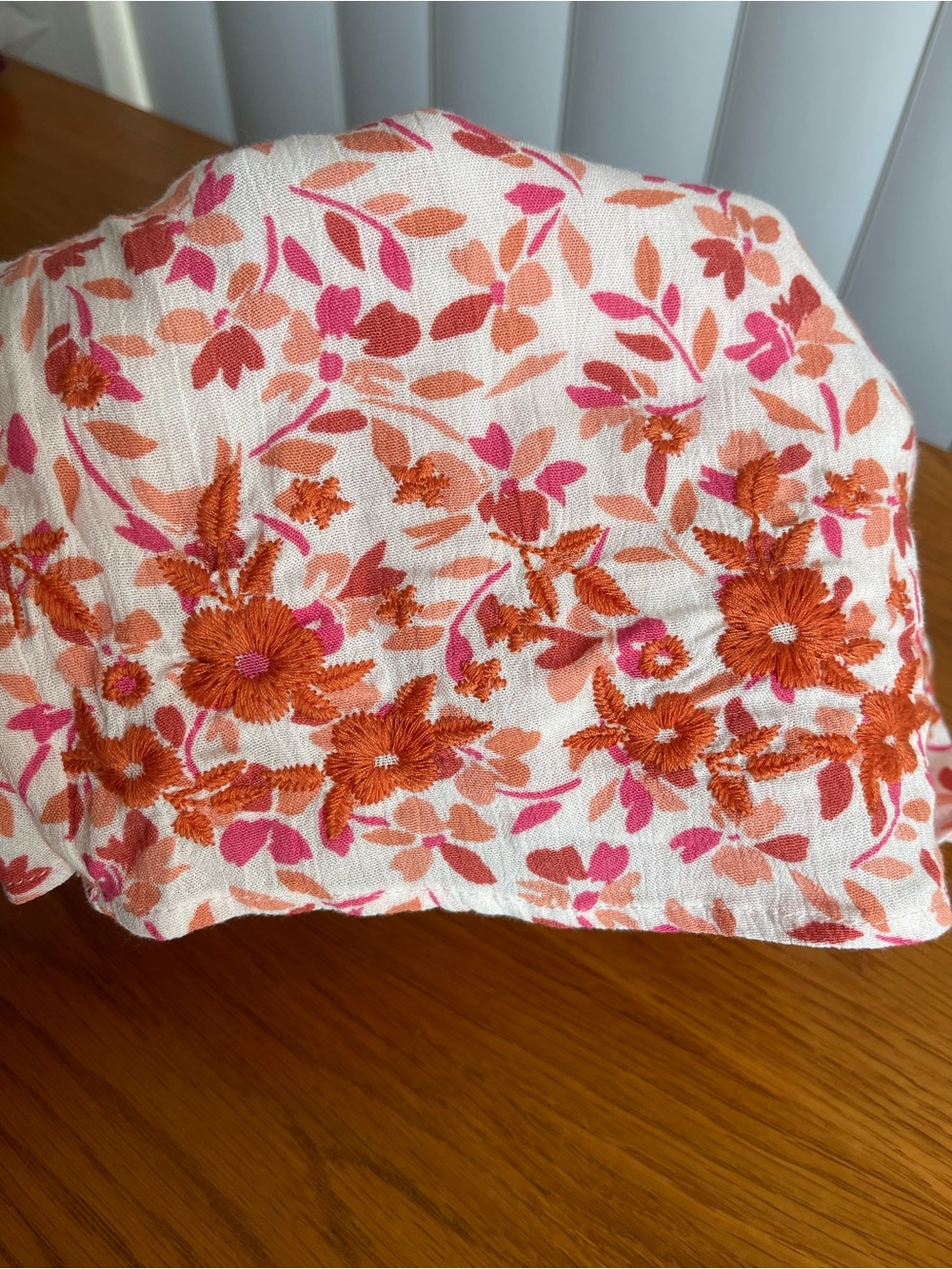 Savanna Jane Floral Ruffle Sleeve Blouse Size Small - Picture 13 of 13